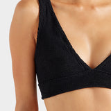 Hunza G Angel Bikini Set - Black - Simply Beach UK