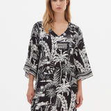 Bahia Beach Dress - Black and White - Simply Beach UK
