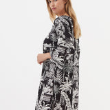 Bahia Beach Dress - Black and White - Simply Beach UK