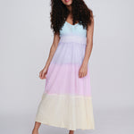 Biarritz Maxi Dress - Pastels - Simply Beach UK