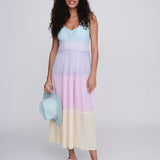 Biarritz Maxi Dress - Pastels - Simply Beach UK