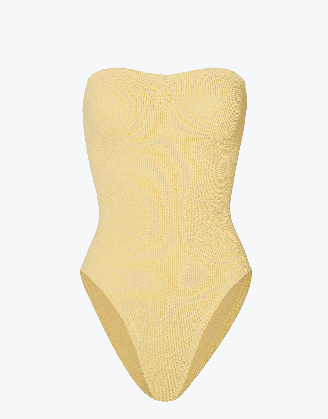 Hunza G Brooke Swimsuit - Butter - Simply Beach UK