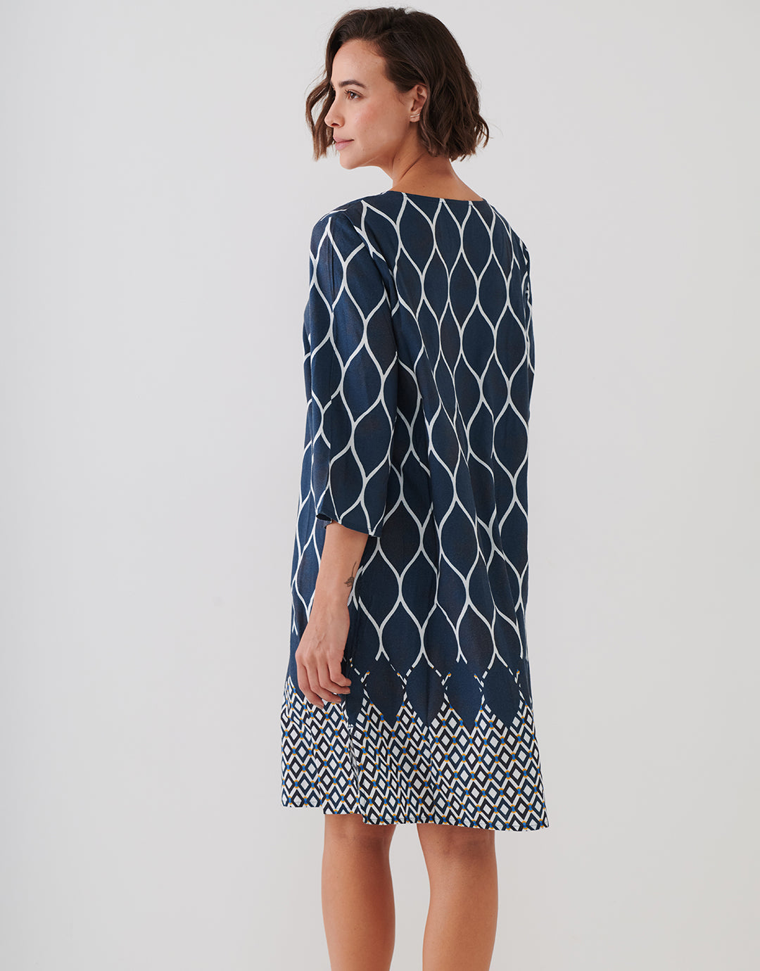 Seaside Dining Tunic - Wave Cream - Simply Beach UK