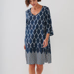Seaside Dining Tunic - Wave Cream - Simply Beach UK
