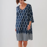 Seaside Dining Tunic - Wave Cream - Simply Beach UK