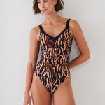 Wild Noblesse Moulded Swimsuit - Black Nougat - Simply Beach UK