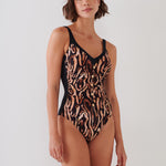 Wild Noblesse Moulded Swimsuit - Black Nougat - Simply Beach UK