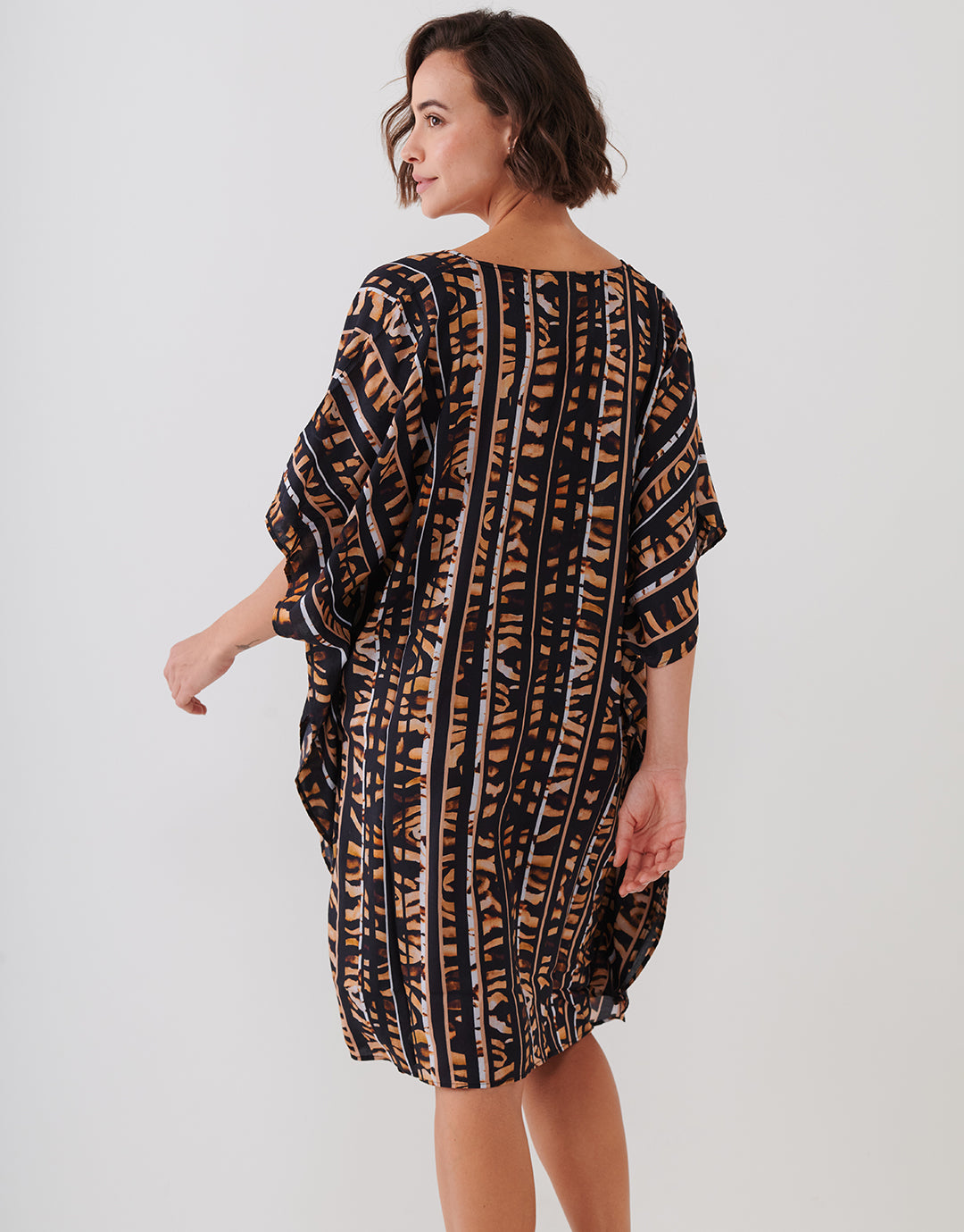 Wild Noblesse Tunic - Black Nougat - Simply Beach UK