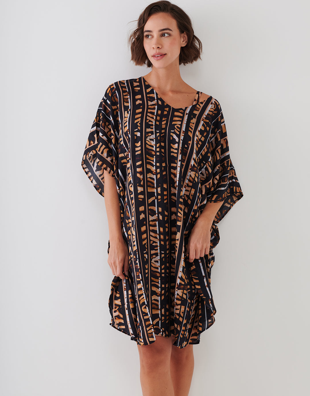 Wild Noblesse Tunic - Black Nougat - Simply Beach UK