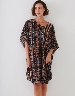 Wild Noblesse Tunic - Black Nougat - Simply Beach UK
