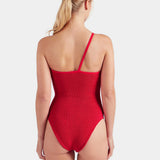 Clara Swimsuit With Gold Hoop - Red