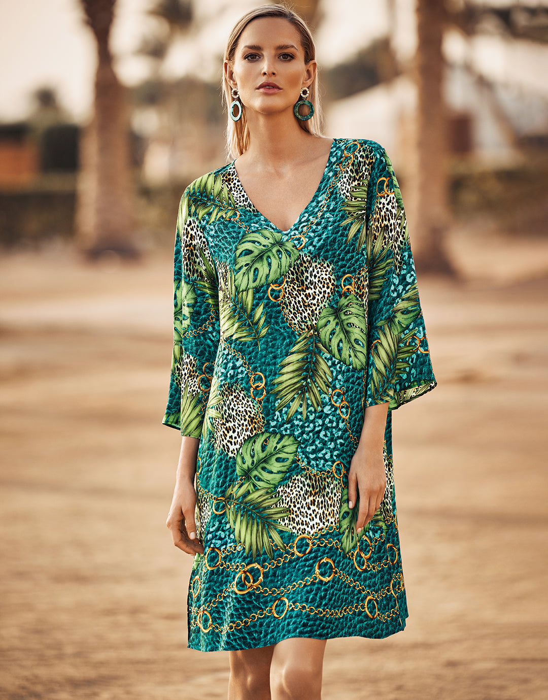 Jungle Jewels Tunic - Mangrove Forest - Simply Beach UK
