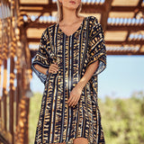 Wild Noblesse Tunic - Black Nougat - Simply Beach UK