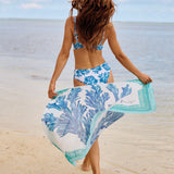 Seaside Breeze Pareo - Blue