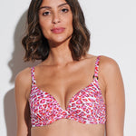 Nassau Underwired Bikini Top - Pink - Simply Beach UK