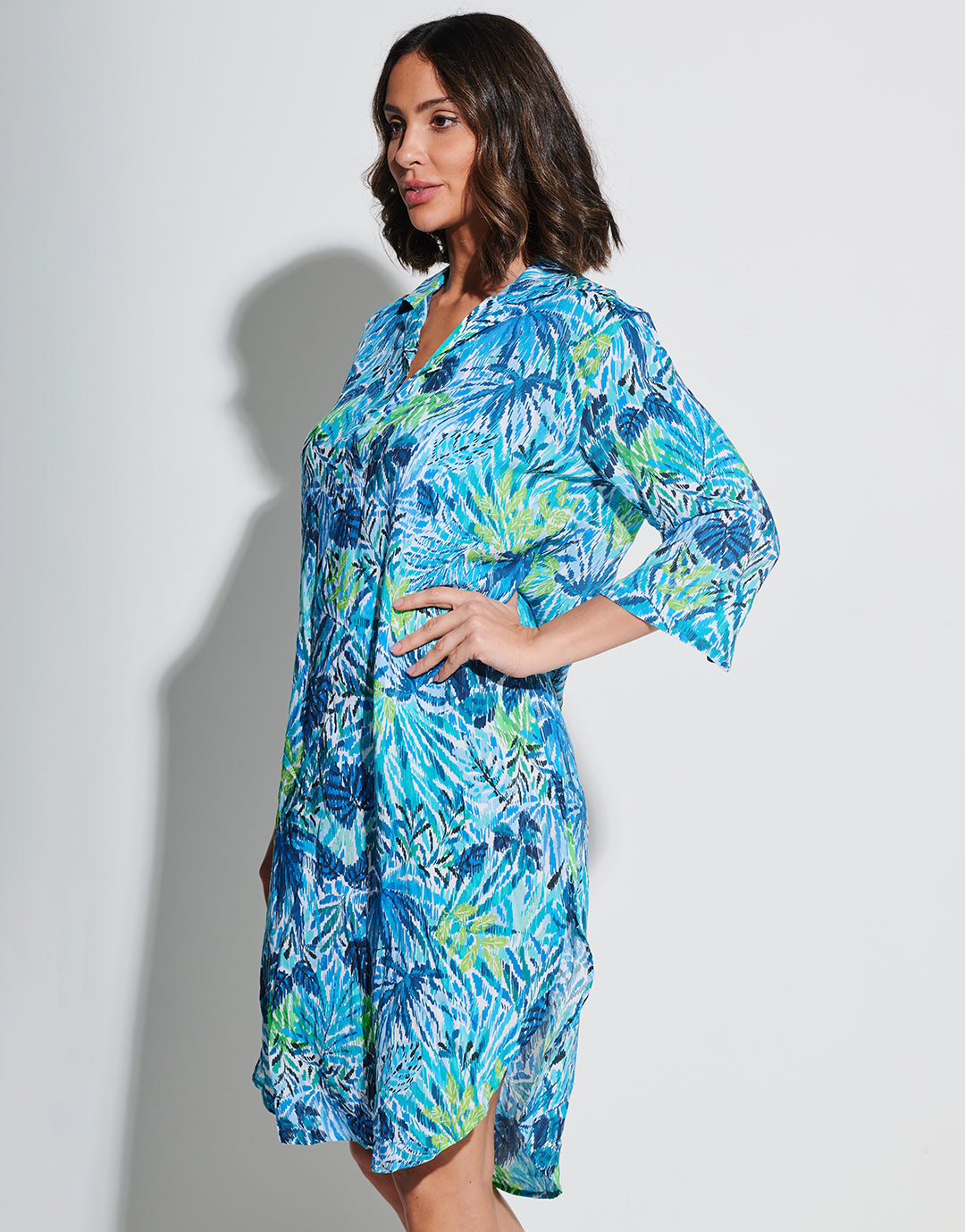 Haiti Beach Tunic - Turquoise - Simply Beach UK