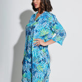 Haiti Beach Tunic - Turquoise - Simply Beach UK