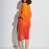 Brasil Midi Beach Shirt - Oro - Simply Beach UK