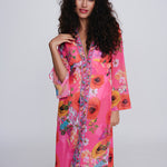 Copacabana Maxi Kaftan - Pink - Simply Beach UK