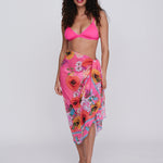 Copacabana Sarong - Pink - Simply Beach UK