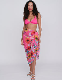 Copacabana Sarong - Pink - Simply Beach UK