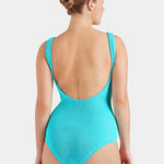 Hunza G Coverage Square Neck Swimsuit - Aqua - Simply Beach UK