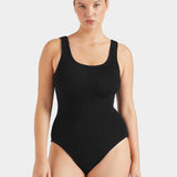 Hunza G Coverage Square Neck Swimsuit - Black - Simply Beach UK