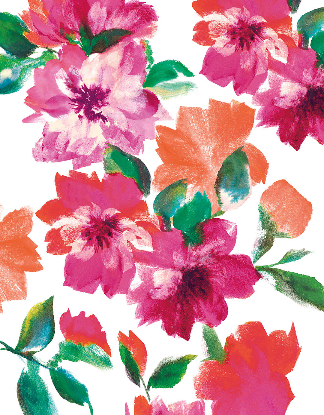 Dahlia Shorts - Pink Floral - Simply Beach UK