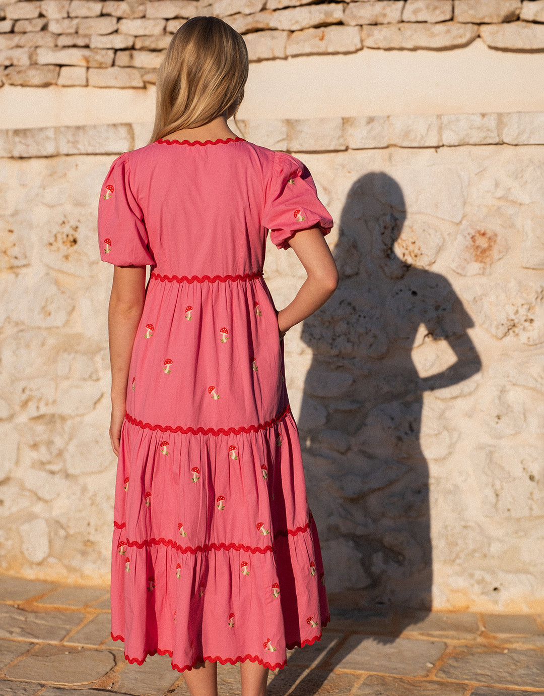 Jolie Dress - Bubblegum Mushroom - Simply Beach UK