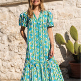 Daisy Dress - Hibiscus Border - Simply Beach UK