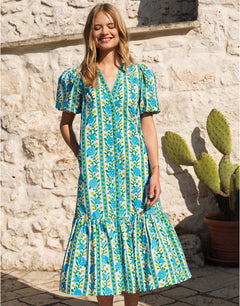 Daisy Dress - Hibiscus Border - Simply Beach UK