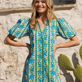 Daisy Dress - Hibiscus Border - Simply Beach UK