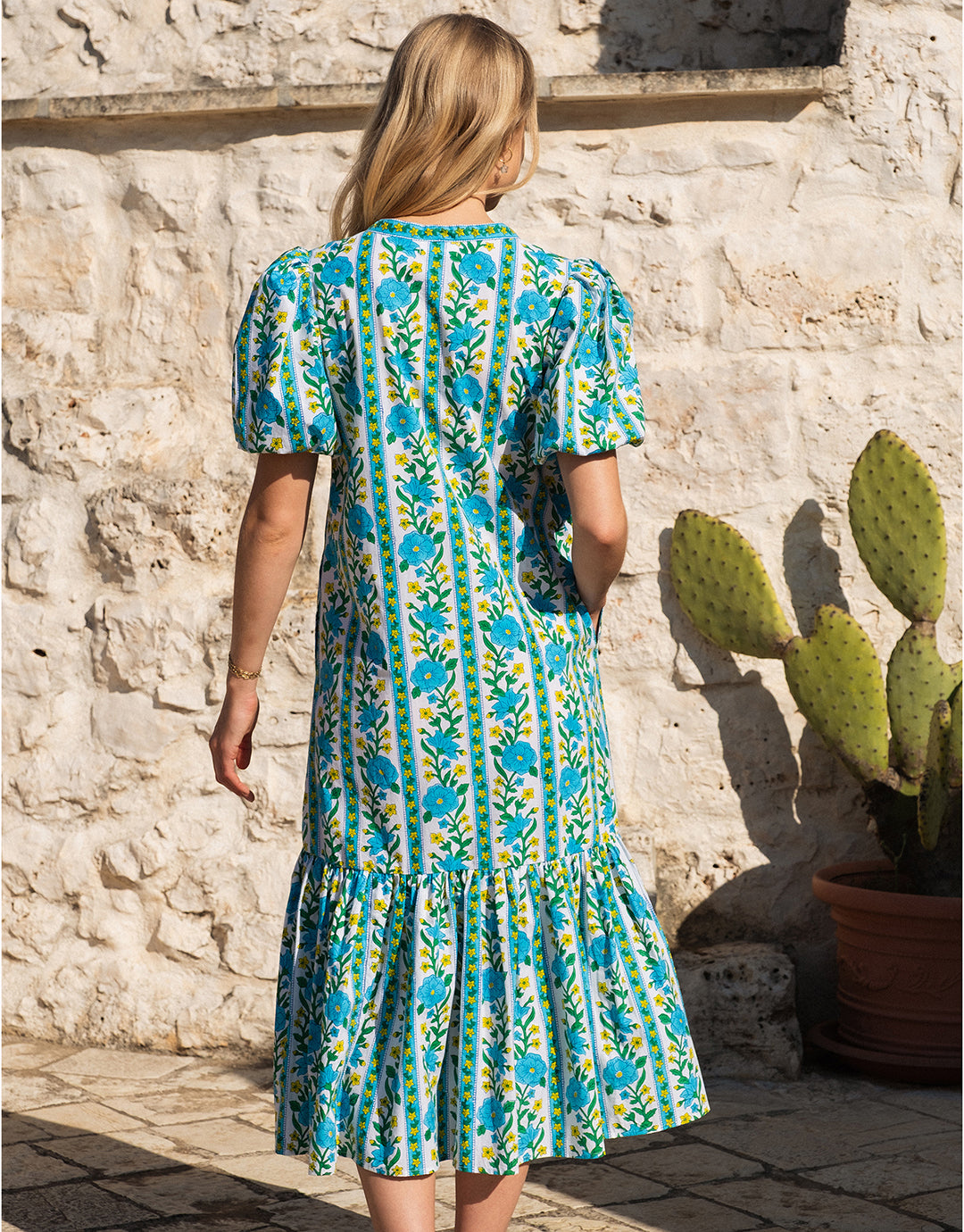 Daisy Dress - Hibiscus Border - Simply Beach UK
