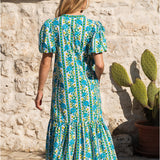 Daisy Dress - Hibiscus Border - Simply Beach UK