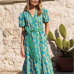 Daisy Dress - Hibiscus Border - Simply Beach UK