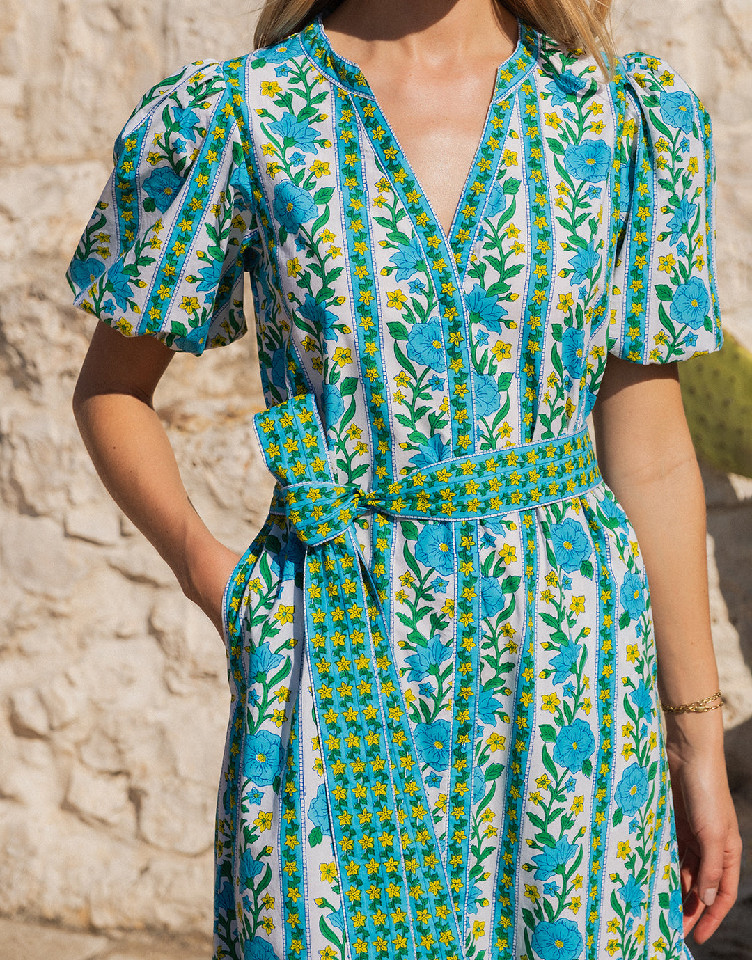 Daisy Dress - Hibiscus Border - Simply Beach UK