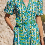Daisy Dress - Hibiscus Border - Simply Beach UK