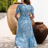 Pink City Prints Evelyn Dress - Meadow Chintz - Simply Beach UK