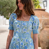 Pink City Prints Evelyn Dress - Meadow Chintz - Simply Beach UK