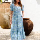 Pink City Prints Evelyn Dress - Meadow Chintz - Simply Beach UK