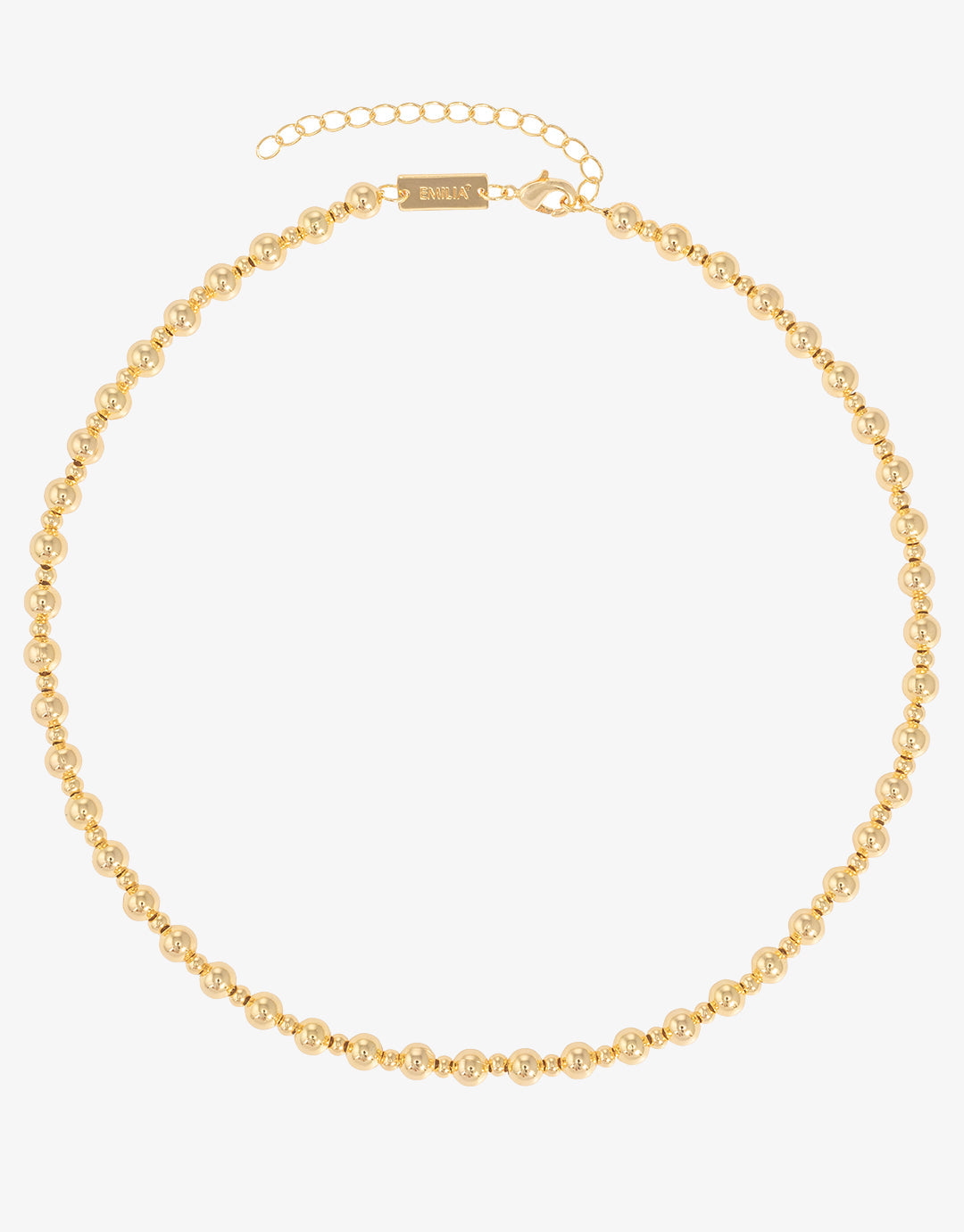 Gold Alex Necklace - 35-40cm - Simply Beach UK