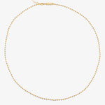 Gold Bullet Necklace - 55-60cm - Simply Beach UK
