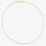 Gold Bullet Necklace - 55-60cm - Simply Beach UK