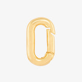 Oval Gold Connector - Simply Beach UK