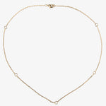 Gold Rings Necklace - Simply Beach UK