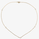 Gold Rings Necklace - Simply Beach UK