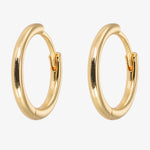 Gold Hoop Earrings - Medium - Simply Beach UK