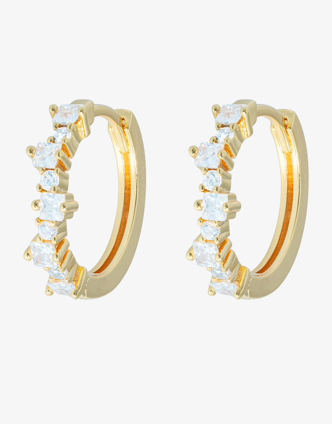 Mixed Hoop Earrings - Medium - Simply Beach UK