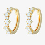 Mixed Hoop Earrings - Medium - Simply Beach UK