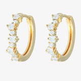 Mixed Hoop Earrings - Medium - Simply Beach UK